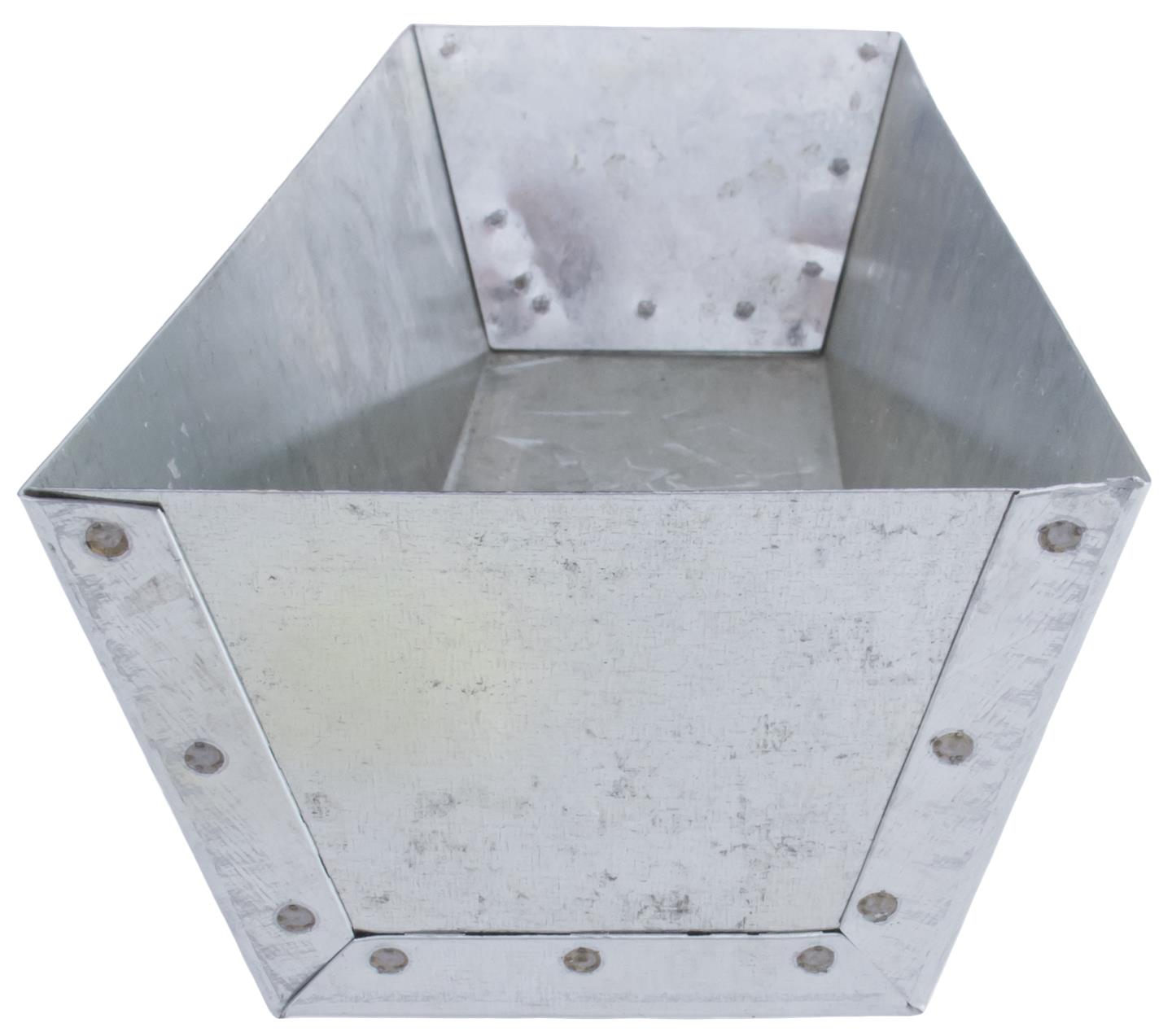Handipan Series MP656 Mud Pan, 12-7/8 in L Bottom, 3-1/8 in W Bottom, Vinyl